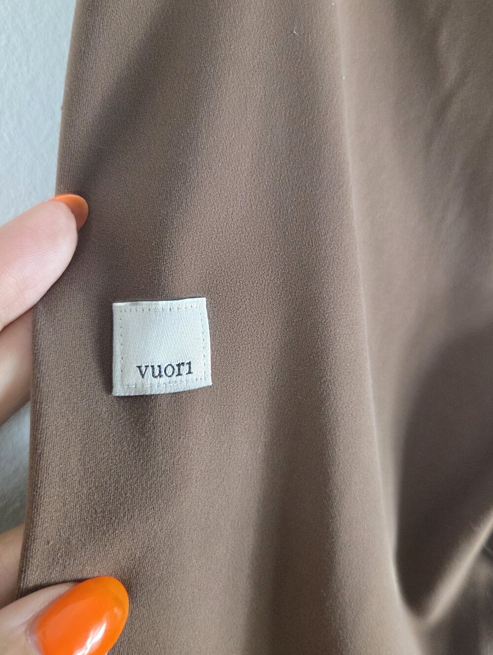 Vuori All the Feels High Waist Leggings Brown - Picture 6 of 12